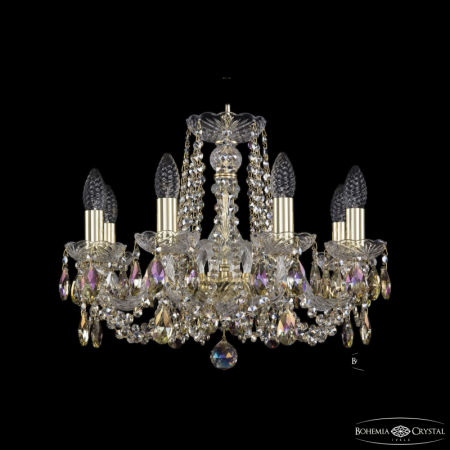 Подвесная люстра Bohemia Ivele Crystal 1402/8/160 G R801