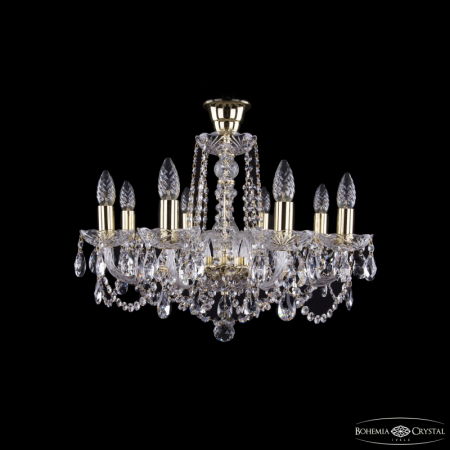 Подвесная люстра Bohemia Ivele Crystal 1402/8/195 G tube