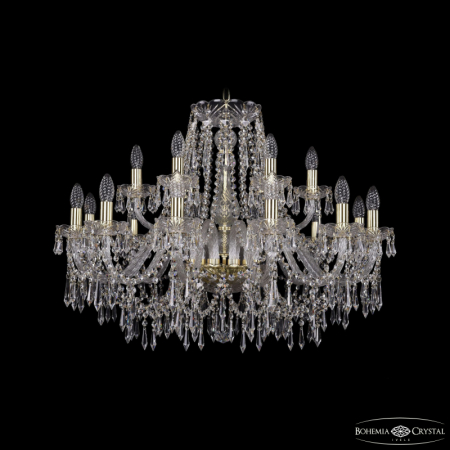Подвесная люстра Bohemia Ivele Crystal 1403/12+6/300 G
