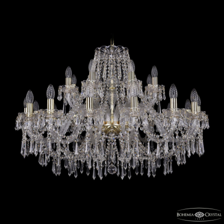 Подвесная люстра Bohemia Ivele Crystal 1403/16+8/360 G