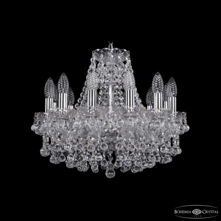 Подвесная люстра Bohemia Ivele Crystal 1409/12/141 Ni