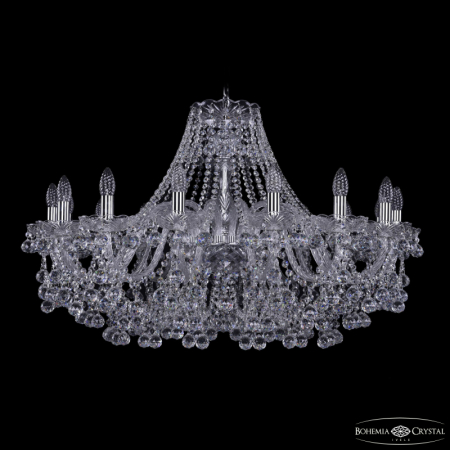 Подвесная люстра Bohemia Ivele Crystal 1409/16/360 Ni