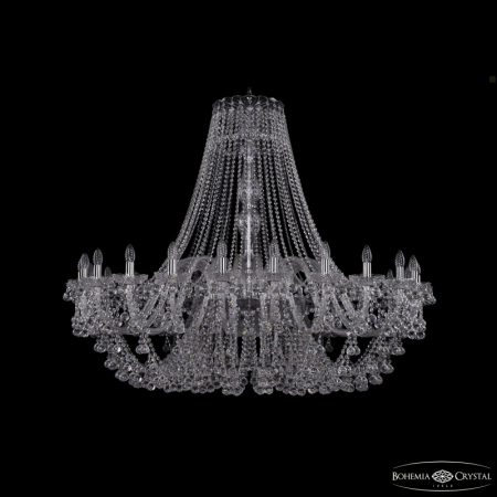 Подвесная люстра Bohemia Ivele Crystal 1409/24/530 Ni