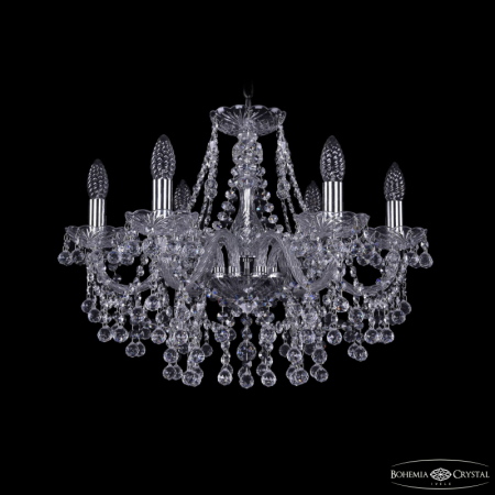 Подвесная люстра Bohemia Ivele Crystal 1409/6/195 Ni