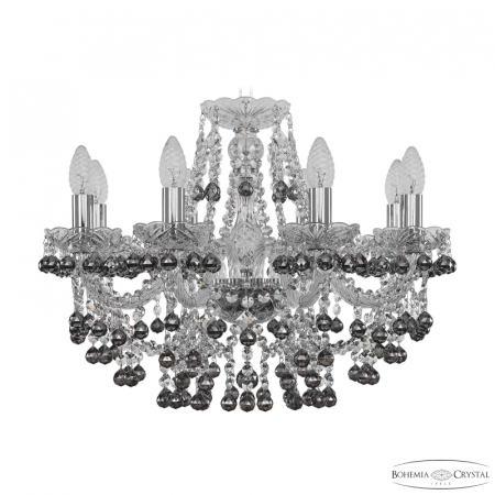 Подвесная люстра Bohemia Ivele Crystal 1409/8/195 Ni K731