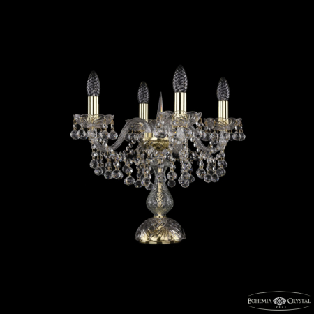 Настольная лампа Bohemia Ivele Crystal 1409L/4/141-39 G