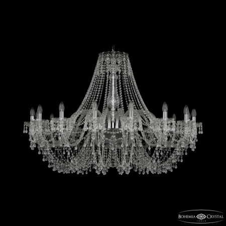 Подвесная люстра Bohemia Ivele Crystal 1410/16/460 Ni V0300