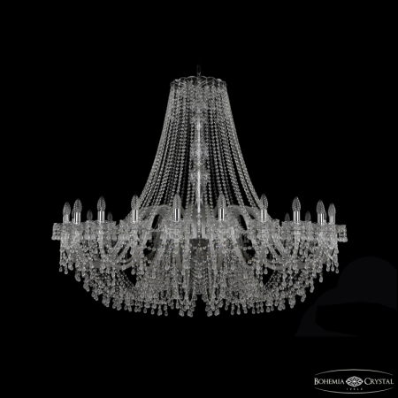 Подвесная люстра Bohemia Ivele Crystal 1410/24/530 Ni V0300