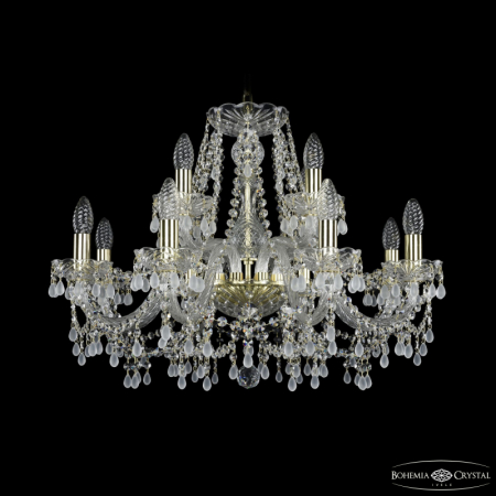 Подвесная люстра Bohemia Ivele Crystal 1410/8+4/240 G V0300