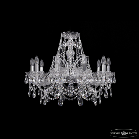 Подвесная люстра Bohemia Ivele Crystal 1411/10/240 Ni
