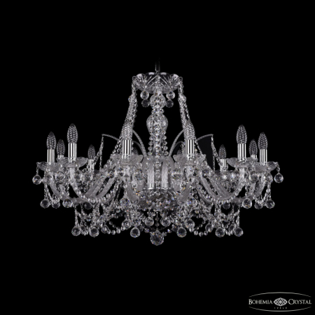 Подвесная люстра Bohemia Ivele Crystal 1411/12/300 Ni Balls