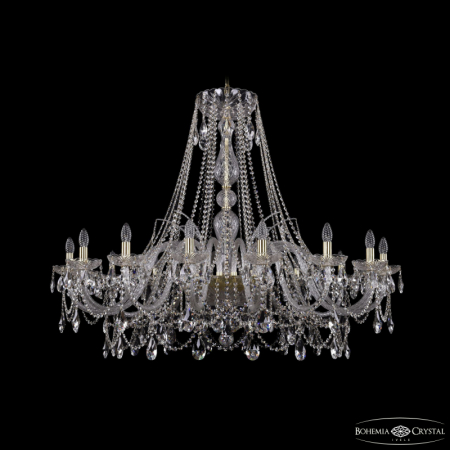 Подвесная люстра Bohemia Ivele Crystal 1411/16/460 G