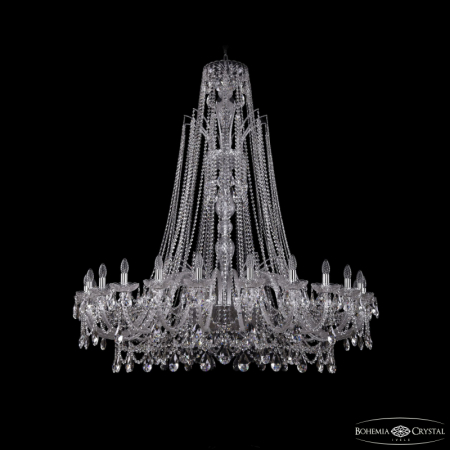 Подвесная люстра Bohemia Ivele Crystal 1411/24/530/XL-163 Ni