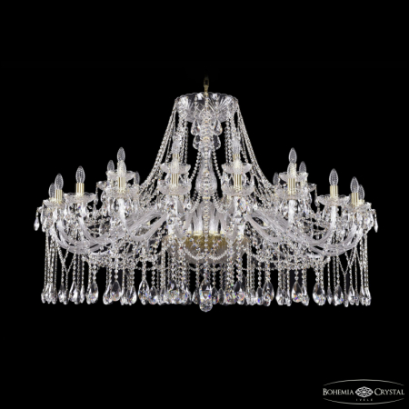 Подвесная люстра Bohemia Ivele Crystal 1413/20+10/530 G