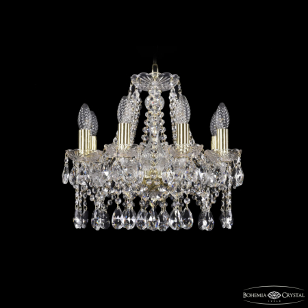 Подвесная люстра Bohemia Ivele Crystal 1413/8/141 G