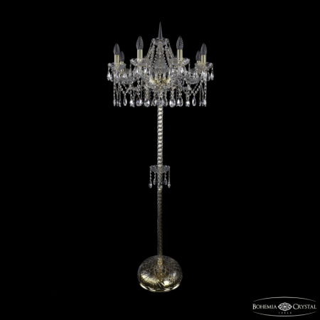 Торшер Bohemia Ivele Crystal 1413T2/8/200-160 G
