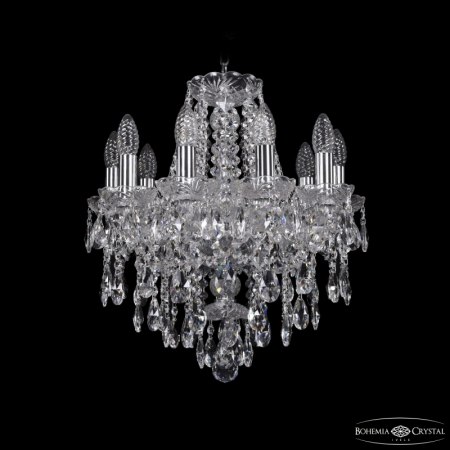 Подвесная люстра Bohemia Ivele Crystal 1415/10/141 Ni