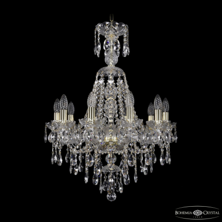 Подвесная люстра Bohemia Ivele Crystal 1415/10/200/XL-76 G