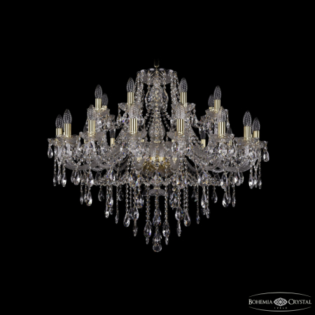 Подвесная люстра Bohemia Ivele Crystal 1415/16+8/360 G