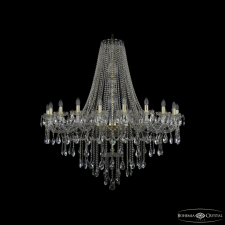 Подвесная люстра Bohemia Ivele Crystal 1415/20/460/h-139 G