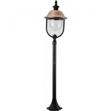 Уличный светильник Arte Lamp Barcelona A1486PA-1BK