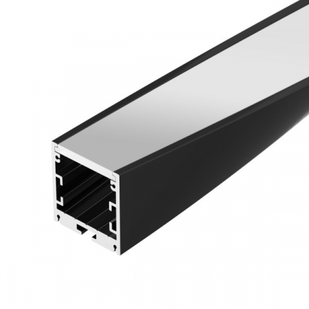 Алюминиевый профиль Arlight SL-ARC-3535-Twist90R-400 Black 032682