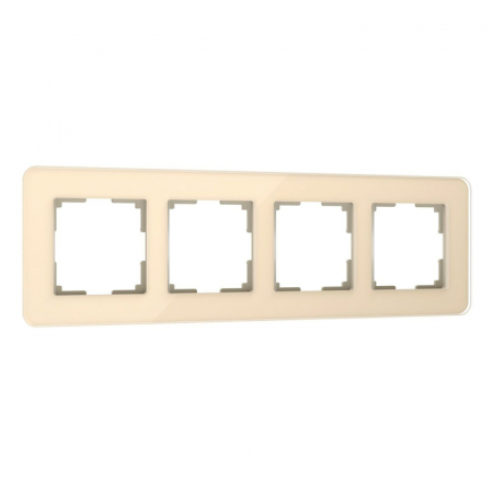 Рамка Werkel Elite на 4 поста айвори W0042443 4690389180811