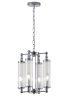 Подвесная люстра Crystal Lux TOMAS SP4 CHROME