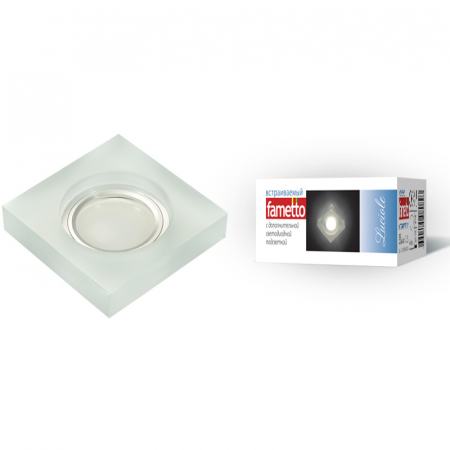 Встраиваемый светильник Fametto Luciole DLS-L111 GU5.3 CHROME/MATT CLEAR