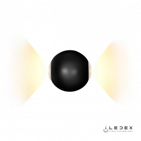 Настенный светильник iLedex Rainbow ZD8168-6W RGB BK