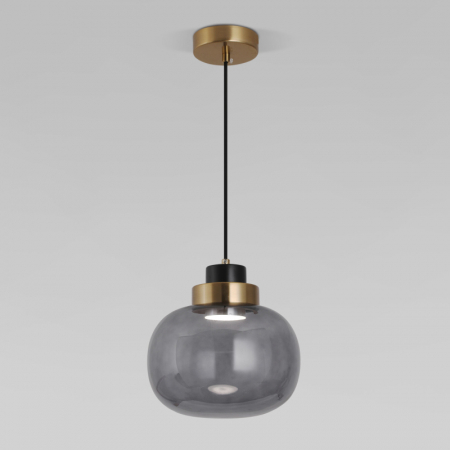 Подвесной светильник Eurosvet Jeffry 50241/1 LED дымчатый a060674