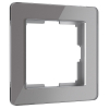 Рамка на 1 пост Werkel Acrylic графит 4690389184833 W0012704