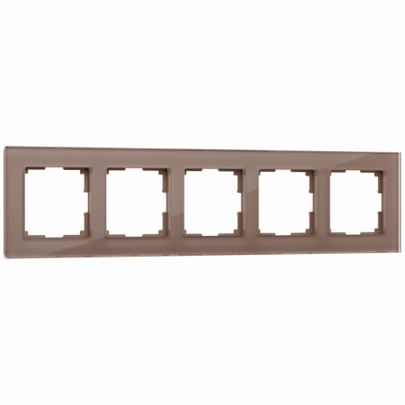 Рамка на 5 постов Werkel Favorit латте 4690389183478 W0051142