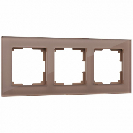 Рамка на 3 поста Werkel Favorit латте 4690389183430 W0031142
