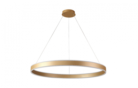 Подвесной светодиодный светильник Crystal Lux MUCHOS SP88W LED D1000 GOLD
