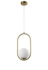 Светильник подвесной Crystal lux CALLE SP1 BRASS