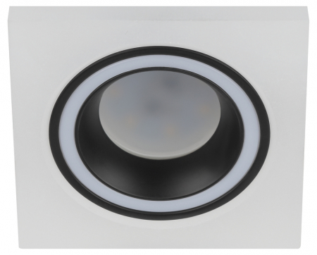 Встраиваемый светильник Эра DK91 WH/BK Б0054361