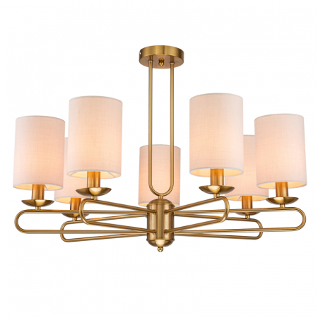 Подвесная люстра Escada Eclipse 10166/7PL Brass