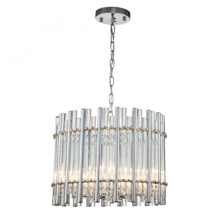 Подвесная люстра Indigo Violino 12025/5P Chrome V000307