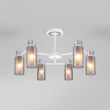 Люстра на штанге Eurosvet Amado 70115/6 белый a061528