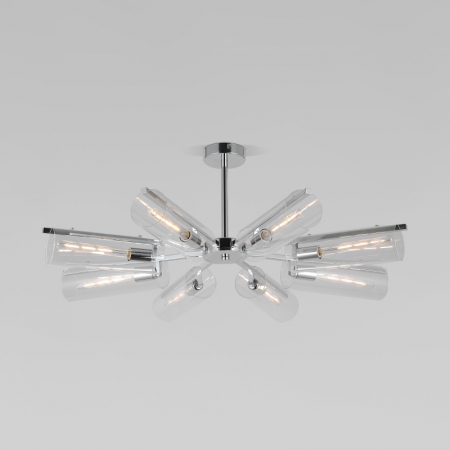 Люстра на штанге Eurosvet Trompeta 70144/8 хром a060901