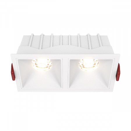 Встраиваемый светильник Maytoni Technical Alfa LED DL043-02-10W3K-SQ-W