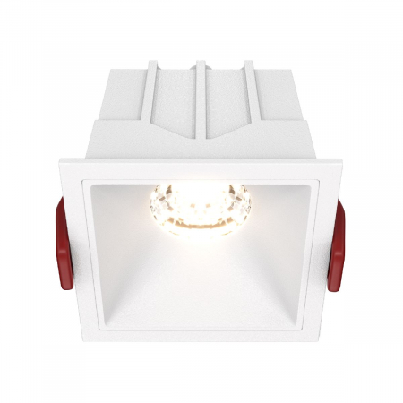 Встраиваемый светильник Maytoni Technical Alfa LED DL043-01-10W3K-SQ-W