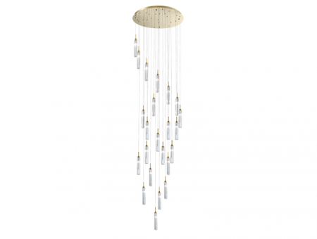 Подвесная люстра Newport 4528+14/S gold М0067063