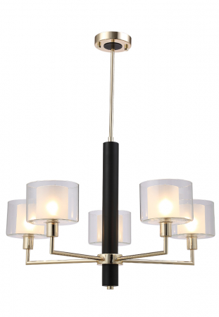 Люстра на штанге Crystal Lux MAESTRO SP-PL5 GOLD