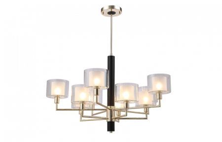 Люстра на штанге Crystal Lux MAESTRO SP-PL5+5 GOLD