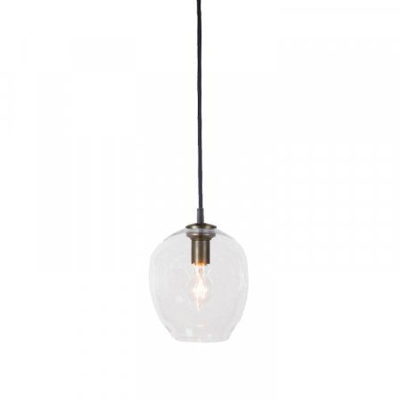 Подвесной светильник Delight Collection Bubble KG0579P-1 brass/clear