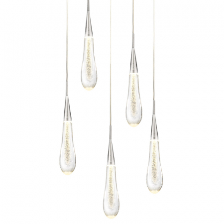 Подвесной светильник Delight Collection Pour P98036-5 silver