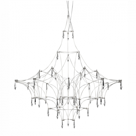 Подвесной светильник Delight Collection Lucciola MD18001068-1E chrome