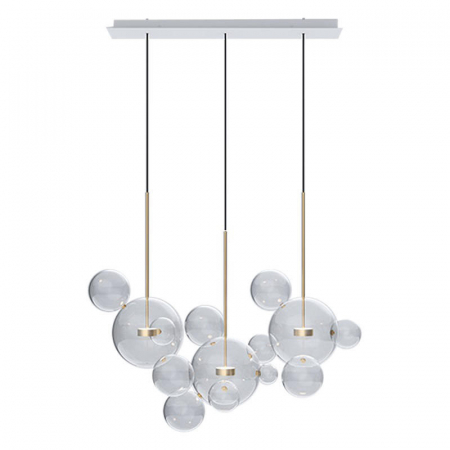 Подвесной светильник Delight Collection Bubbles 9214P/3L gold